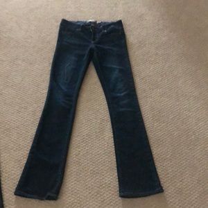 Paige jeans bootcut dark wash Laguna lowrise 26X33